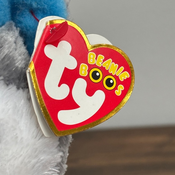 NEW TY Husky SLUSH Puppy Dog BEANIE BOO Stuffed Animal Plush Toy 6" NWT 2022 - Picture 4 of 11